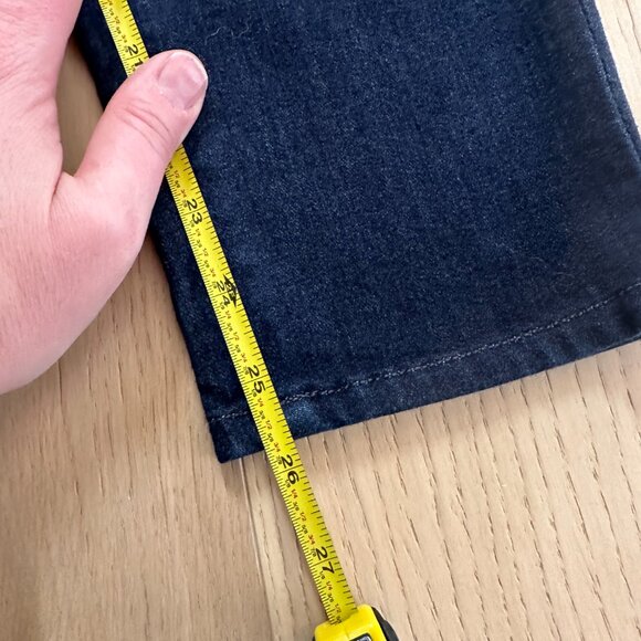 AG Farrah High-Rise Skinny, Dark Wash, VERY Stretchy, 27R, Ankle length 26" - Picture 6 of 8